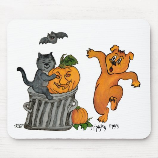 Frohe Halloween! 5 Mousepad (Vorne)