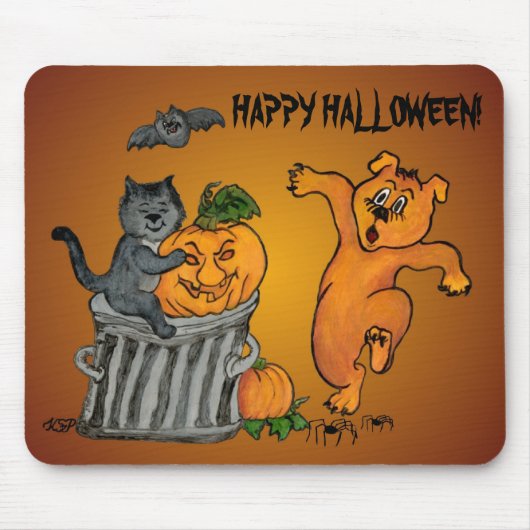 Frohe Halloween! 5 Mousepad (Vorne)