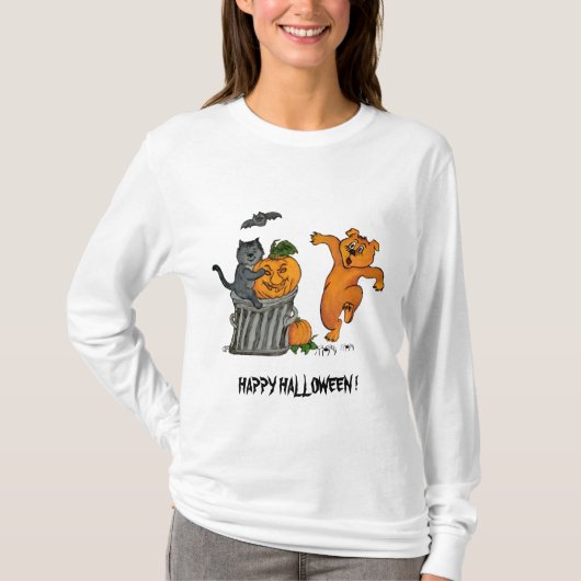 Frohe Halloween! 5 T-Shirt (Vorderseite)