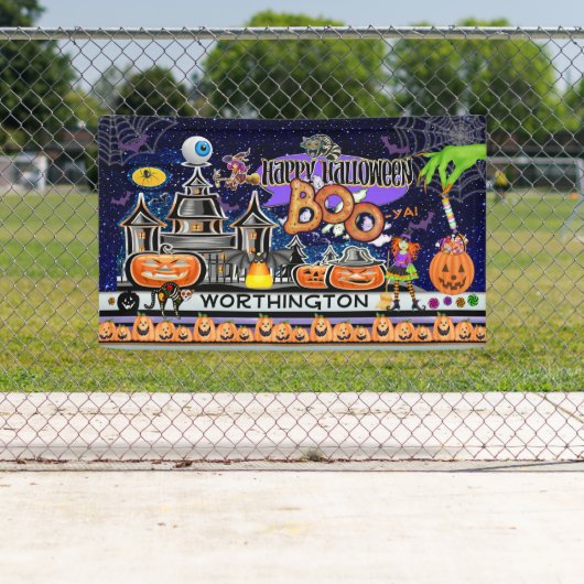 Frohe Halloween! Banner (Insitu)