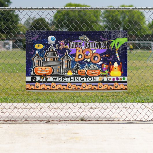 Frohe Halloween! Banner (Insitu)