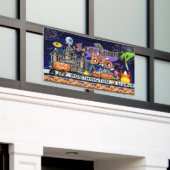 Frohe Halloween! Banner (Äußeres Gebäude)