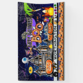 Frohe Halloween! Banner (Vertikal)