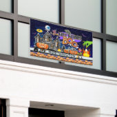 Frohe Halloween! Banner (Äußeres Gebäude)