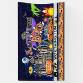 Frohe Halloween! Banner (Vertikal)