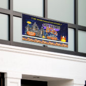 Frohe Halloween! Banner (Äußeres Gebäude)