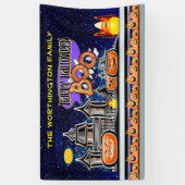 Frohe Halloween! Banner (Vertikal)