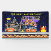 Frohe Halloween! Banner (Horizontal)