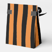 Frohe Halloween Black and Orange Gastgeschenk Bags Geschenkschachtel (Rückseite)