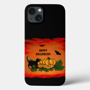 Frohe Halloween , Black Cat , Bat und Pumpkin Case-Mate iPhone Hülle