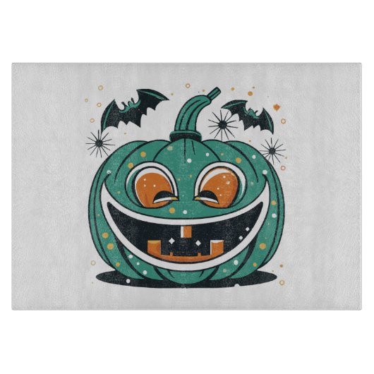 Frohe Halloween! Carve a Pumpkin! Schneidebrett (Vorderseite)