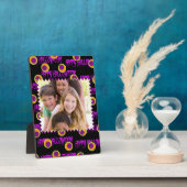 Frohe Halloween! Foto-Rahmen für Leerzeichen Fotoplatte (Seite)