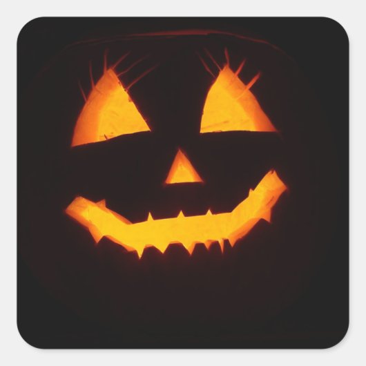 Frohe Halloween für beste Mutter Quadratischer Aufkleber (Vorderseite)