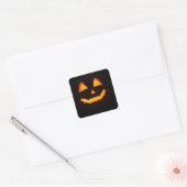 Frohe Halloween für beste Mutter Quadratischer Aufkleber (Umschlag)