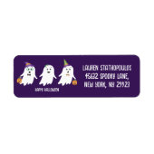 Frohe Halloween-Geistertrick oder -Behandlung (Vorne)
