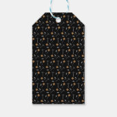 Frohe Halloween-Geistertrick oder Behandlung Geschenkanhänger (Rückseite)