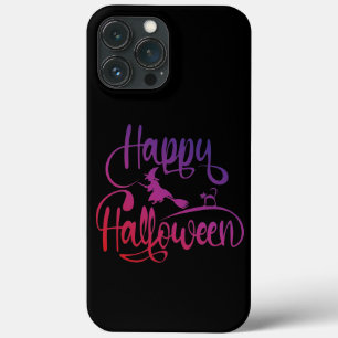 Frohe Halloween-Gradient-Hexenkatze Case-Mate iPhone Hülle
