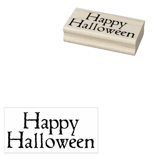 Frohe Halloween! Gummistempel (Stempel)