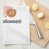 Frohe Halloween! Hexe Pig Handtuch (Viertel Falte)