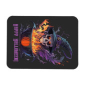 Frohe Halloween! Hexen Skull Magnet (Horizontal)