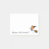 Frohe Halloween Hexenkürbiskugel - Spaß Post-it Klebezettel (Vorderseite)