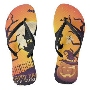 Frohe Halloween! Holen Sie sich einen Spooktacular Badesandalen