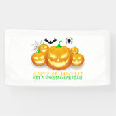 Frohe Halloween! Holen Sie sich einen Spooktacular Banner (Horizontal)