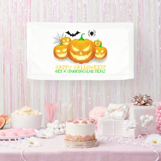 Frohe Halloween! Holen Sie sich einen Spooktacular Banner (Party)