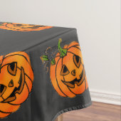 Frohe Halloween-Jack-o-Laterne, Trick-to-Leckerei Tischdecke (Beispiel)