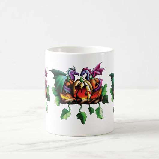 Frohe Halloween! Kaffeetasse (Mittel)