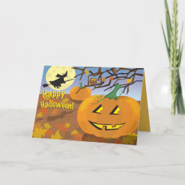 Frohe Halloween! Karte