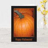 Frohe Halloween! Karte (Gelbe Blume)