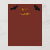 Frohe Halloween! Katzen-Hund und Spider Flyer (Hinten)