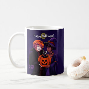 Frohe Halloween-Kostüme Kaffeetasse