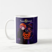 Frohe Halloween-Kostüme Kaffeetasse (Links)