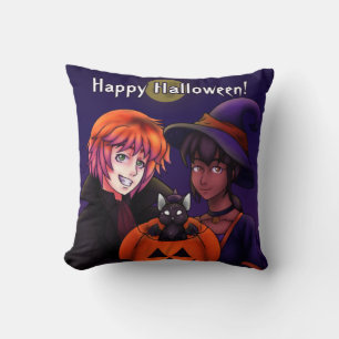 Frohe Halloween-Kostüme Kissen