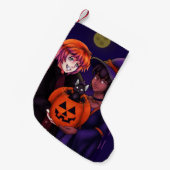 Frohe Halloween-Kostüme Kleiner Weihnachtsstrumpf (Vorderansicht (hängend))