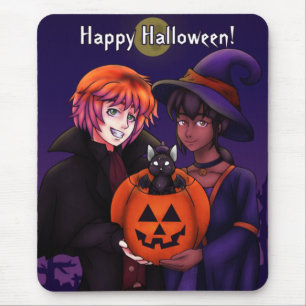Frohe Halloween-Kostüme Mousepad