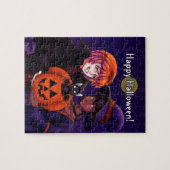 Frohe Halloween-Kostüme Puzzle (Horizontal)