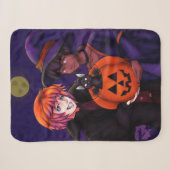 Frohe Halloween-Kostüme Sherpadecke (Vorderseite (Horizontal))