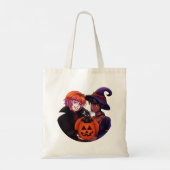Frohe Halloween-Kostüme Tragetasche (Rückseite)