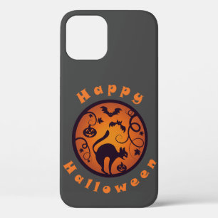 Frohe Halloween Laternenschwarze Katzen Spinnen un Case-Mate iPhone Hülle