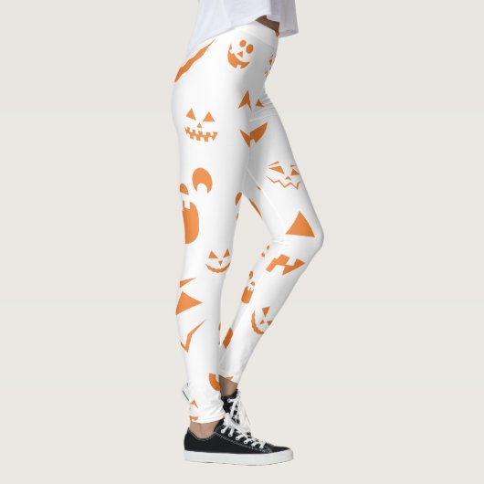 Frohe Halloween-Leggings für Frauenmode 2024 Leggings (Rechts)