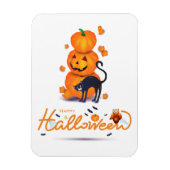 Frohe Halloween! Magnet (Vertikal)