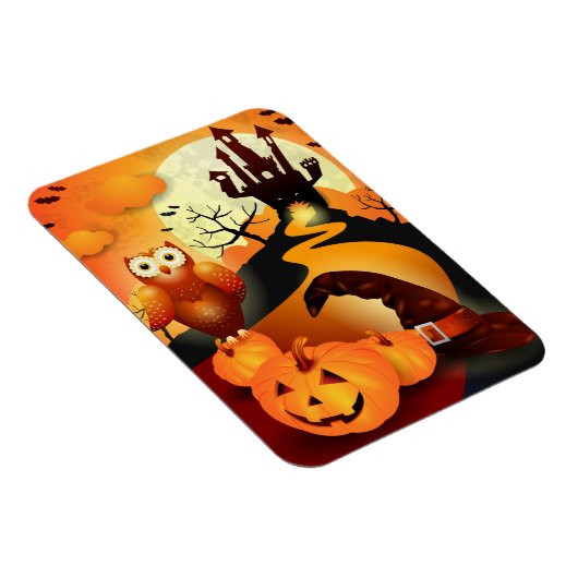 Frohe Halloween! Magnet (Rechte Seite)