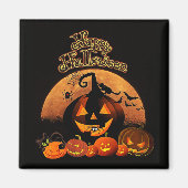 Frohe Halloween-Magnet Magnet (Vorne)