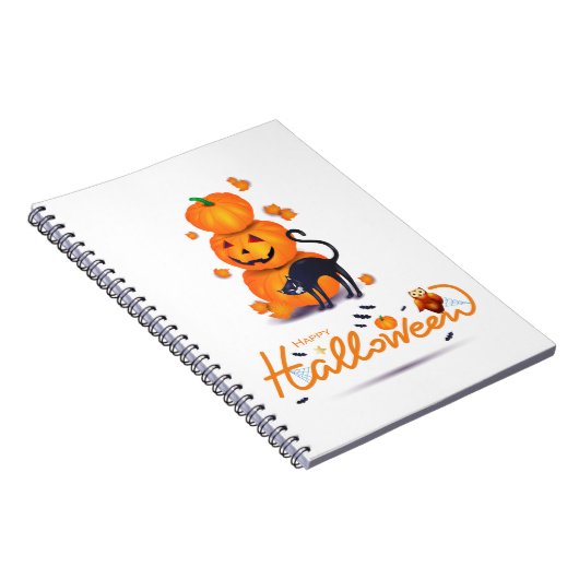 Frohe Halloween! Notizblock (Rechte Seite)