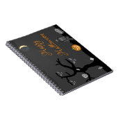 Frohe Halloween! Notizblock (Rechte Seite)