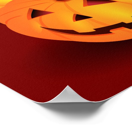 Frohe Halloween! Poster (Ecke)