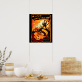 Frohe Halloween! Poster (Küche)